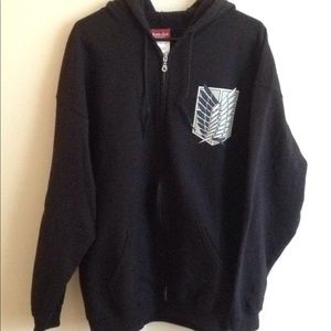 Attack on Titan zip-up